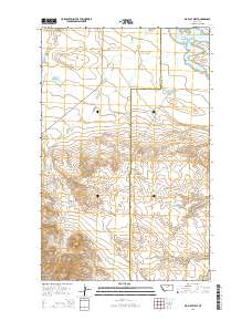 Big Flat West 2014 topographic map thumbnail