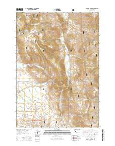 Caboose Canyon 2014 topographic map thumbnail
