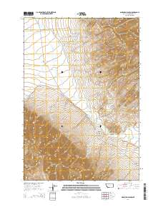 Ashbough Canyon 2014 topographic map thumbnail
