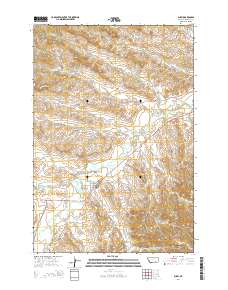 Busby 2014 topographic map thumbnail
