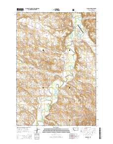 Ashland 2014 topographic map thumbnail