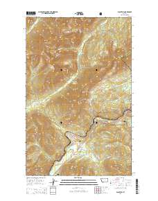 Blacktail 2014 topographic map thumbnail
