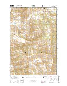 Antelope Creek 2014 topographic map thumbnail