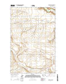 Antelope Lake 2014 topographic map thumbnail