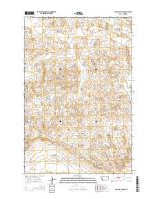 Antelope Springs 2014 topographic map thumbnail