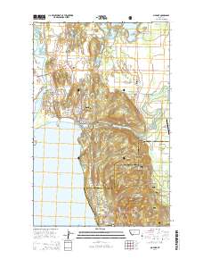 Bigfork 2014 topographic map thumbnail