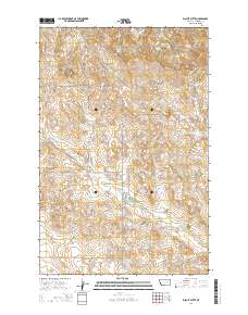 Biscuit Butte 2014 topographic map thumbnail