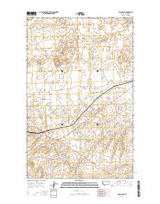 Blackfoot 2014 topographic map thumbnail