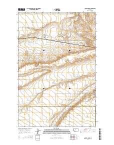 Coffee Creek 2014 topographic map thumbnail