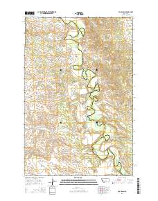 Fail Ranch 2014 topographic map thumbnail