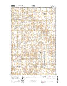Dooley SW 2014 topographic map thumbnail