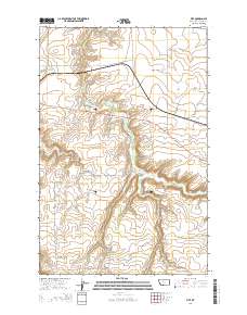 Fife 2014 topographic map thumbnail