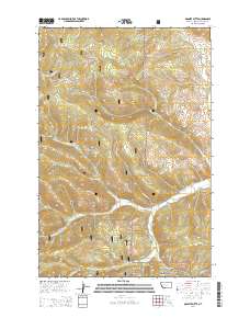 Granite Butte 2014 topographic map thumbnail