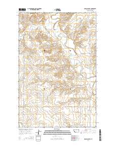 Dowse Coulee 2014 topographic map thumbnail