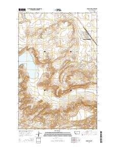 Geraldine 2014 topographic map thumbnail