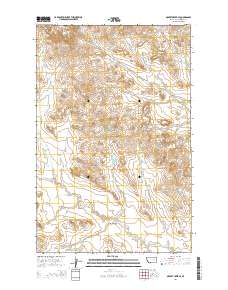 Gilbert Creek SE 2014 topographic map thumbnail