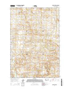 Cotton Creek 2014 topographic map thumbnail