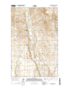 Dubbe Reservoir 2014 topographic map thumbnail