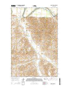 Dugout Creek 2014 topographic map thumbnail