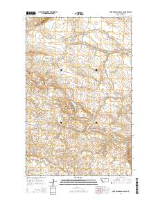 Fort Belknap Agency SE 2014 topographic map preview