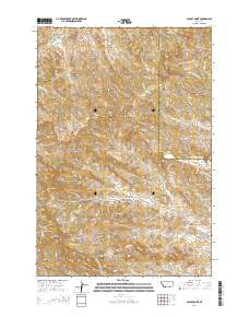 Chalky Point 2014 topographic map thumbnail
