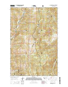 MacDonald Pass 2014 topographic map thumbnail