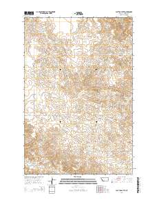 Flat Top Butte 2014 topographic map thumbnail
