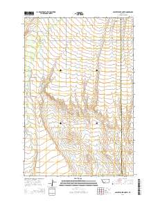 Halbert Creek North 2014 topographic map thumbnail