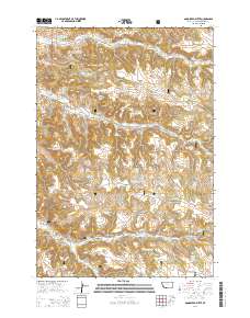 Goodspeed Butte 2014 topographic map thumbnail