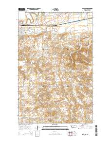 Malta East 2014 topographic map thumbnail