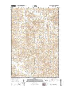 Duplisse Creek South 2014 topographic map thumbnail