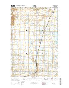 Charlo 2014 topographic map thumbnail