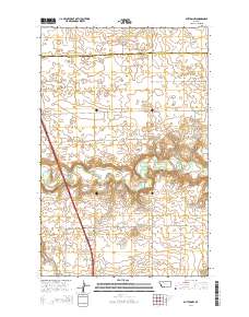 Dutton NW 2014 topographic map thumbnail
