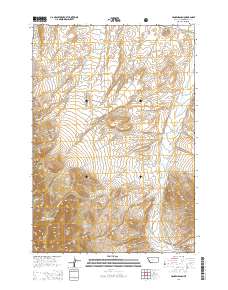 Hansen Ranch 2014 topographic map thumbnail
