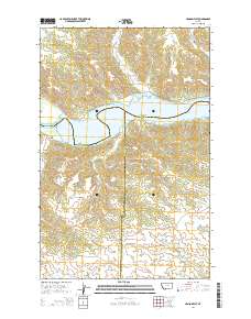Hanson Flat 2014 topographic map thumbnail