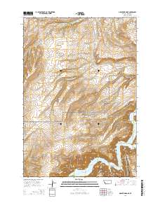 Grapevine Dome 2014 topographic map thumbnail