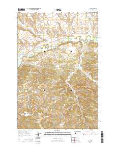 Gage 2014 topographic map thumbnail