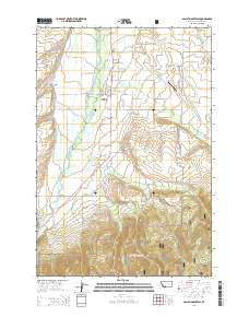 Gallatin Gateway 2014 topographic map thumbnail