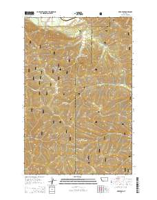 Deer Peak 2014 topographic map thumbnail