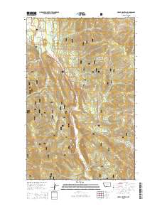 Horse Mountain 2014 topographic map thumbnail