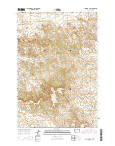 Guthridge Ranch 2014 topographic map thumbnail