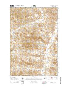 Kirkpatrick Hill 2014 topographic map thumbnail