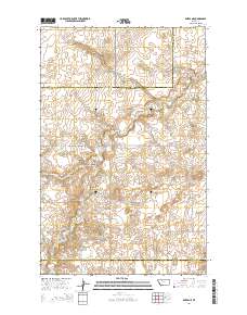 Knees NE 2014 topographic map thumbnail