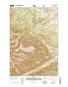 Emerald Lake 2014 topographic map thumbnail