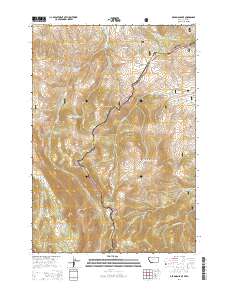 Deadman Lake 2014 topographic map thumbnail