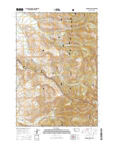 Deadman Pass 2014 topographic map thumbnail