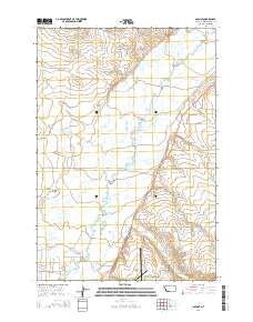 Glen SE 2014 topographic map thumbnail
