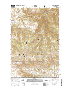 Ellis Canyon 2014 topographic map thumbnail