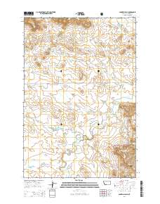 Lampkin Gulch 2014 topographic map thumbnail