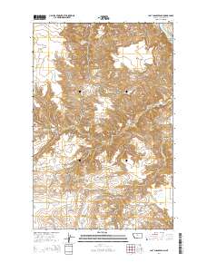 Last Chance Bench 2014 topographic map thumbnail